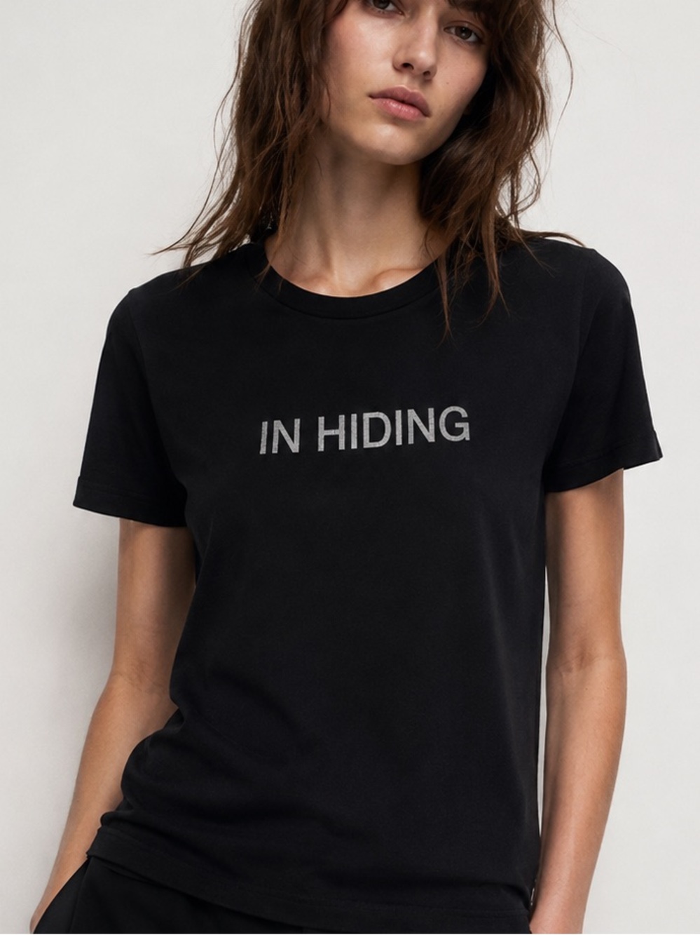 🖤 Hiro Clark “In Hiding” Black Graphic Tee XS Made in Canada